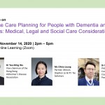 Workshop on Advance Care Planning for People with Dementia and Their Families: Medical, Legal and Social Care Considerations