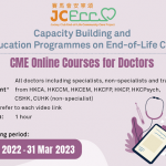 Capacity Building and Education Programmes on End-of-Life Care – CME Online Courses for Doctors